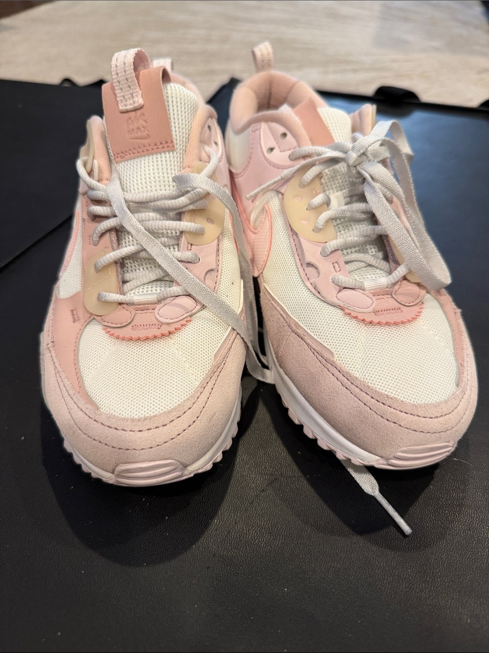 Nike Size 7.5 Air Max 90 Futura Barely Rose White Pink Women Shoes DM9922-104 - Picture 2 of 9